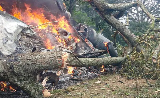 Chopper crash